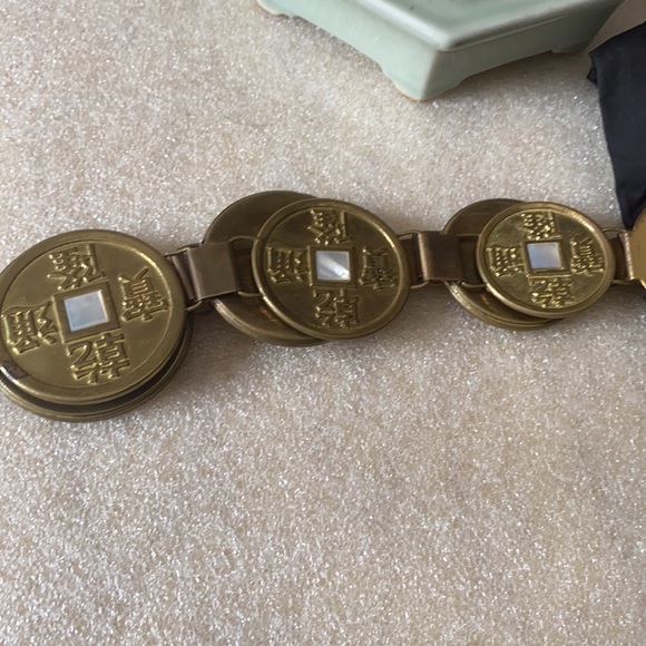 Vintage Asian mop brass belt - Picture 6 of 8